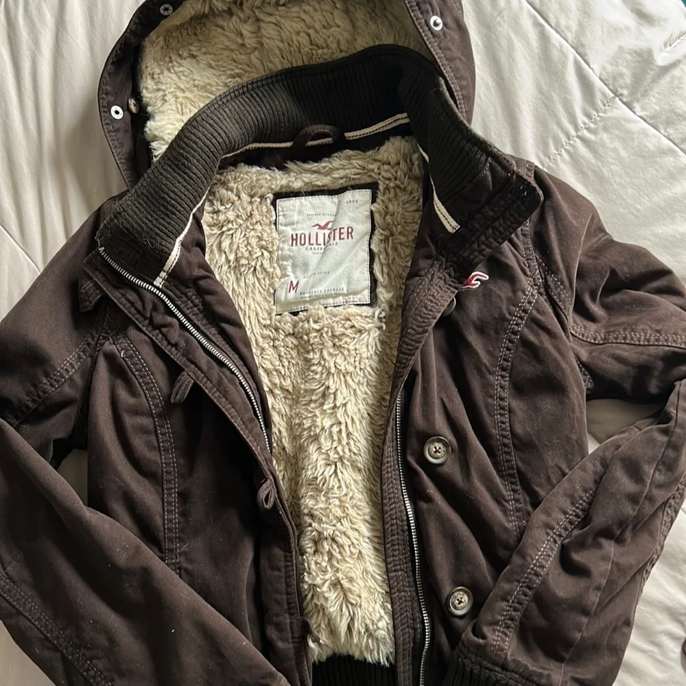 Hollister | Jackets & Coats | Vintage Brown Hollister Jacket